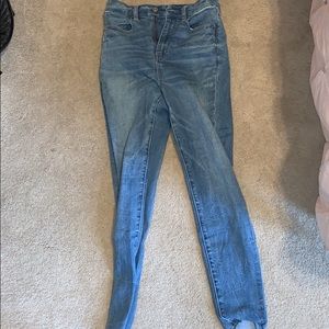 american eagle high rise jegging